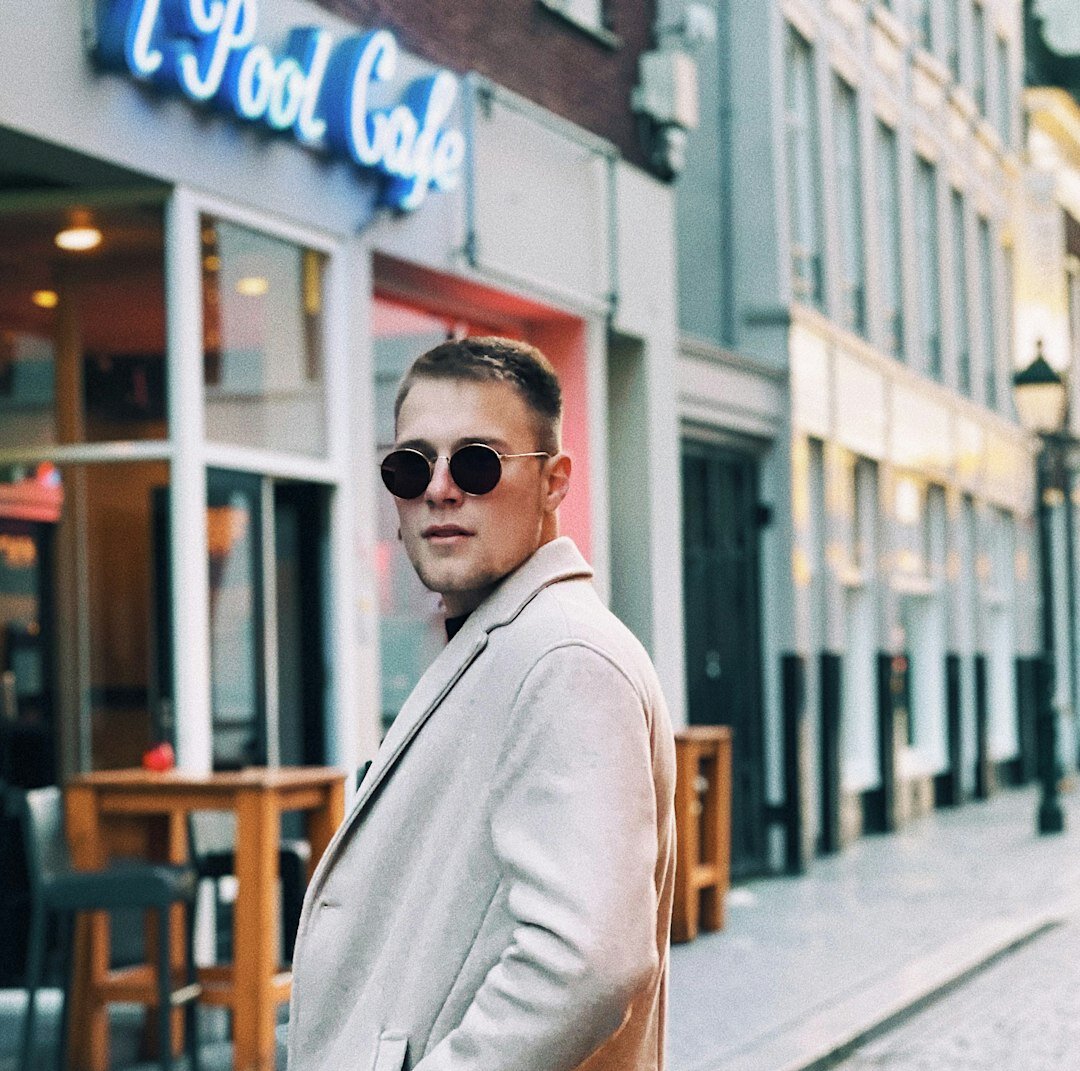 Professional Norwegian man video journalist portrait